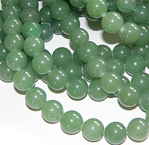 Malaysian jade ljusgrön slät rund 12 mm