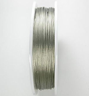 Smyckewire silverfärgad 0,38 mm