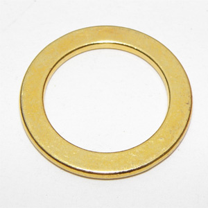 Guldfärgad ring 28,5 mm