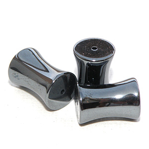 Hematit slät konkav 12×8 mm