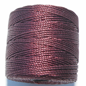 S-lon Pärltråd Burgundy