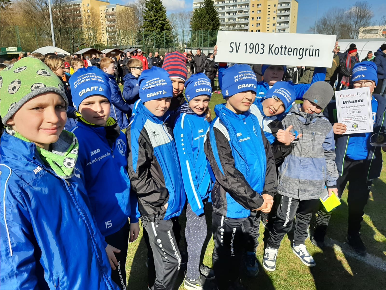 SV 1903 Kottengrün EJugend beim CordialCup in Auerbach