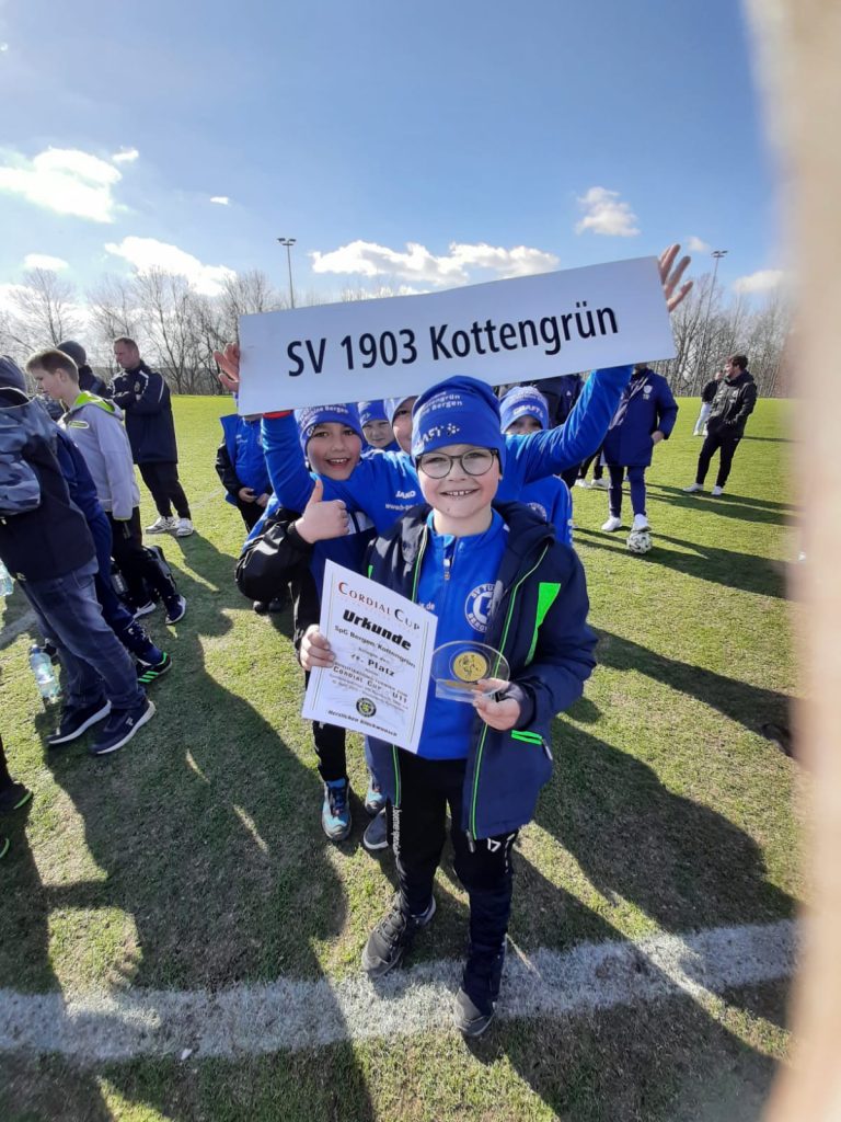 SV 1903 Kottengrün EJugend beim CordialCup in Auerbach