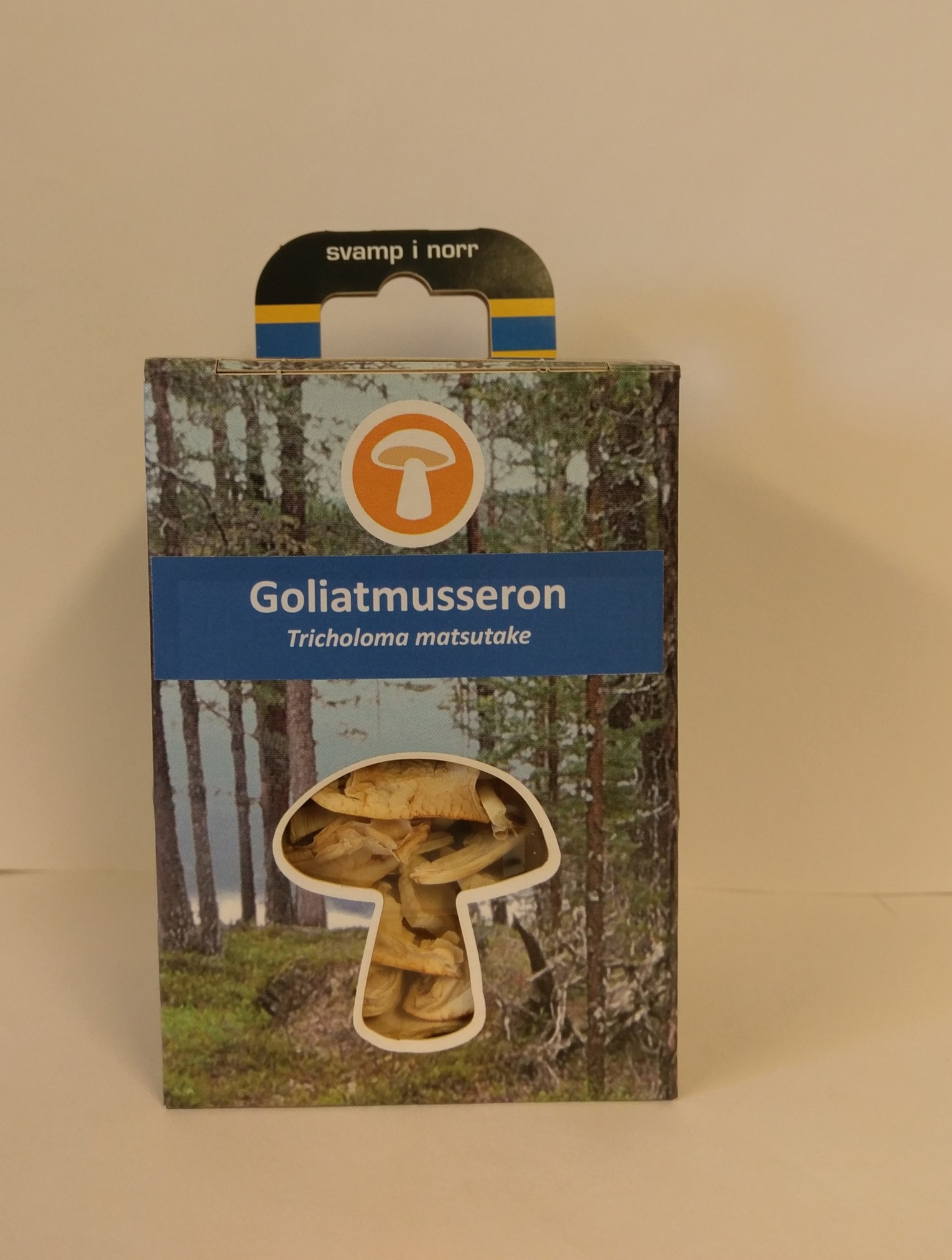 Torkad Goliatmusseron Svamp I Norr