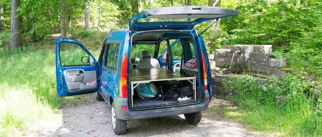 DIY camper van platform – Turn your car into a mini camper