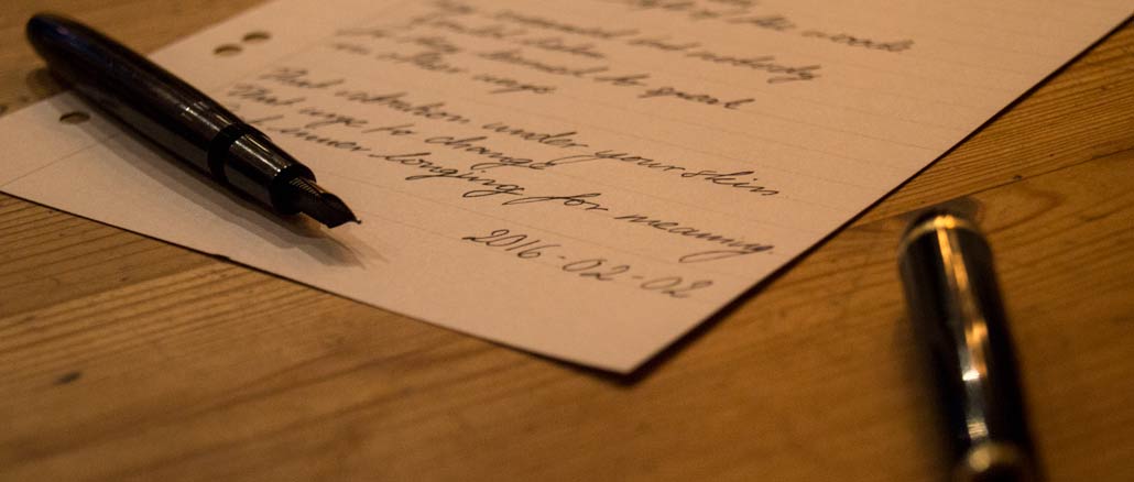 Hand-writing