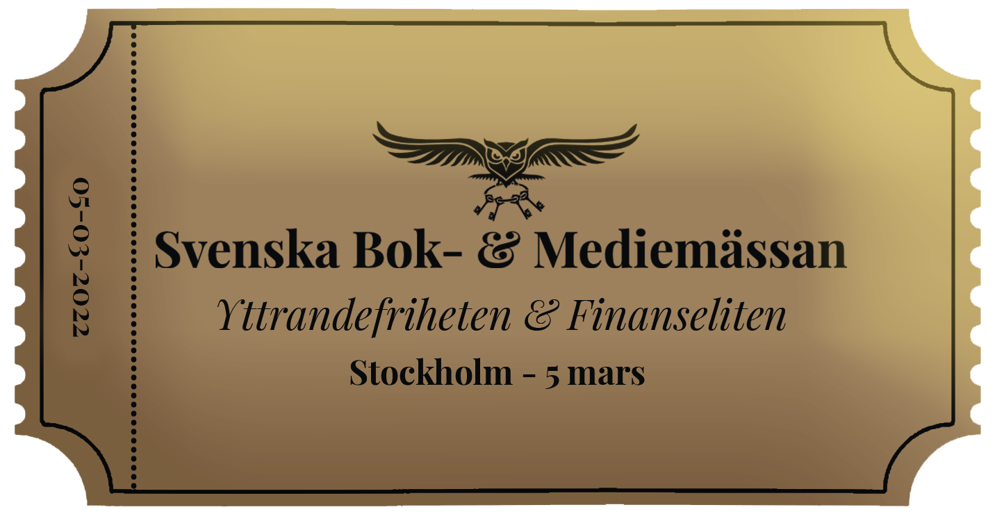 Svenska Bok- & Mediemässan 2022 Finanseliten