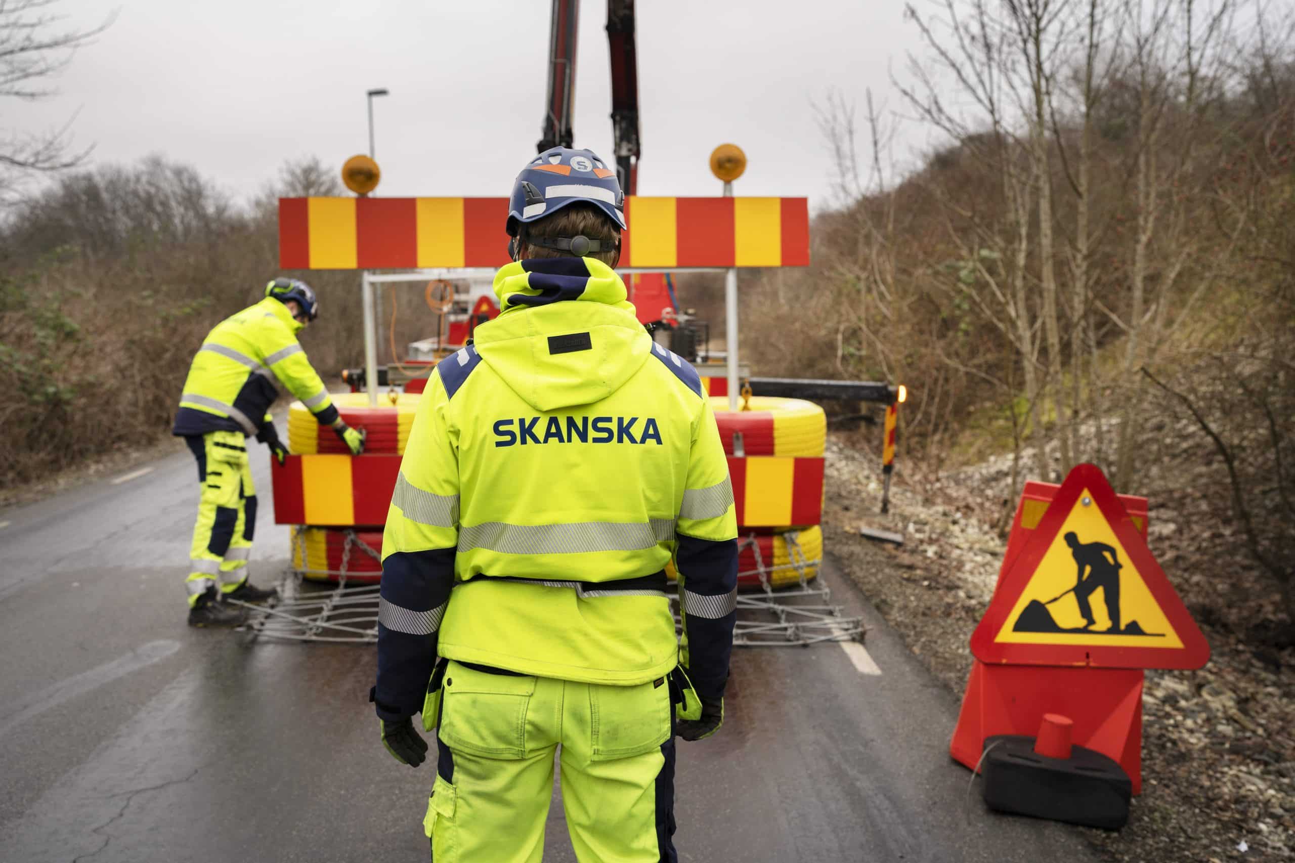 Vägunderhåll Bild: Skanska