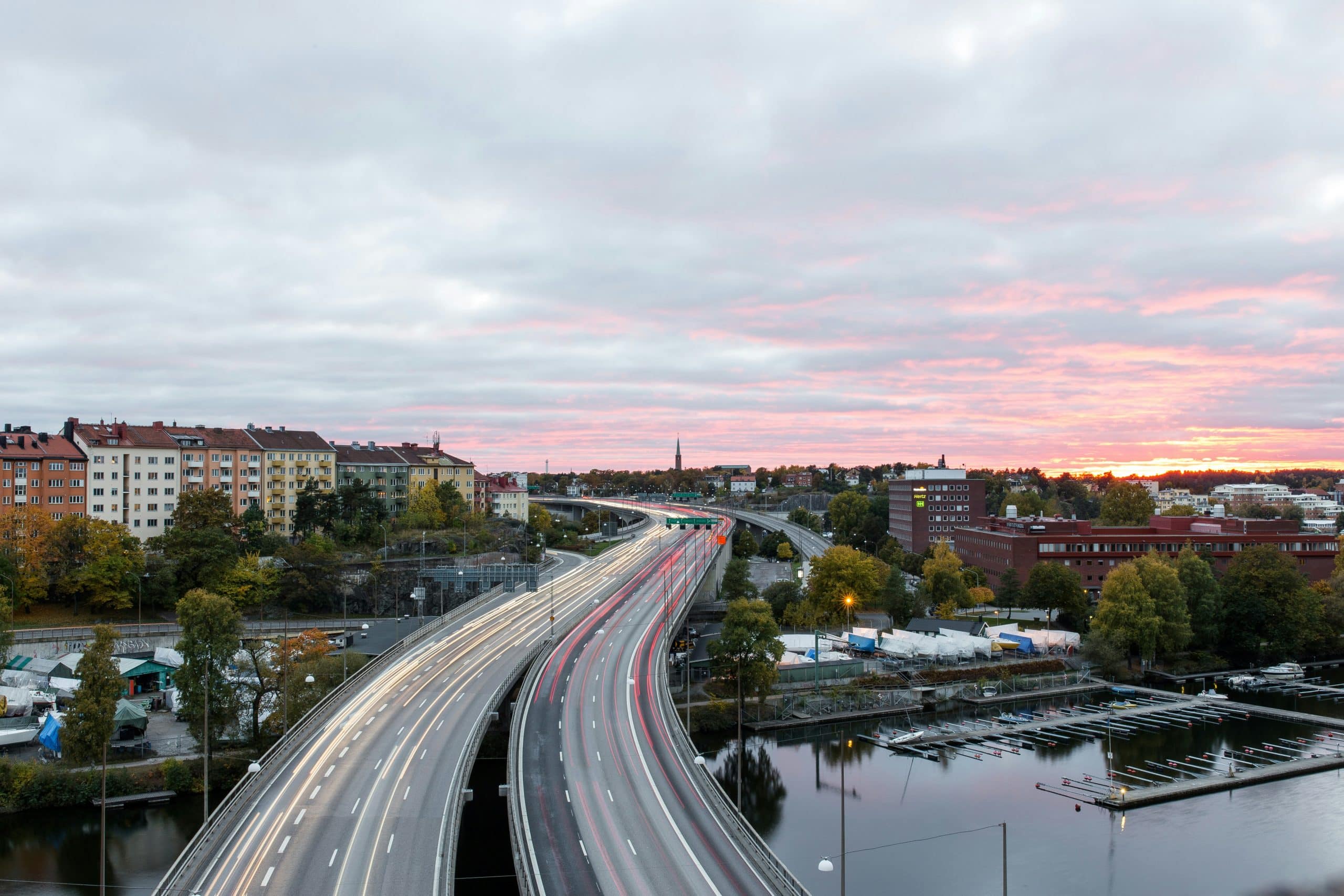 Bild på beläggningsarbeten