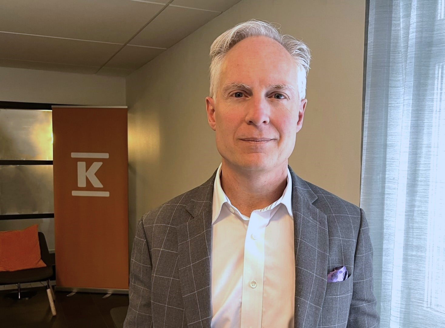 Fredrik Kjellgren CFO Kesko Sverige Foto: Kesko