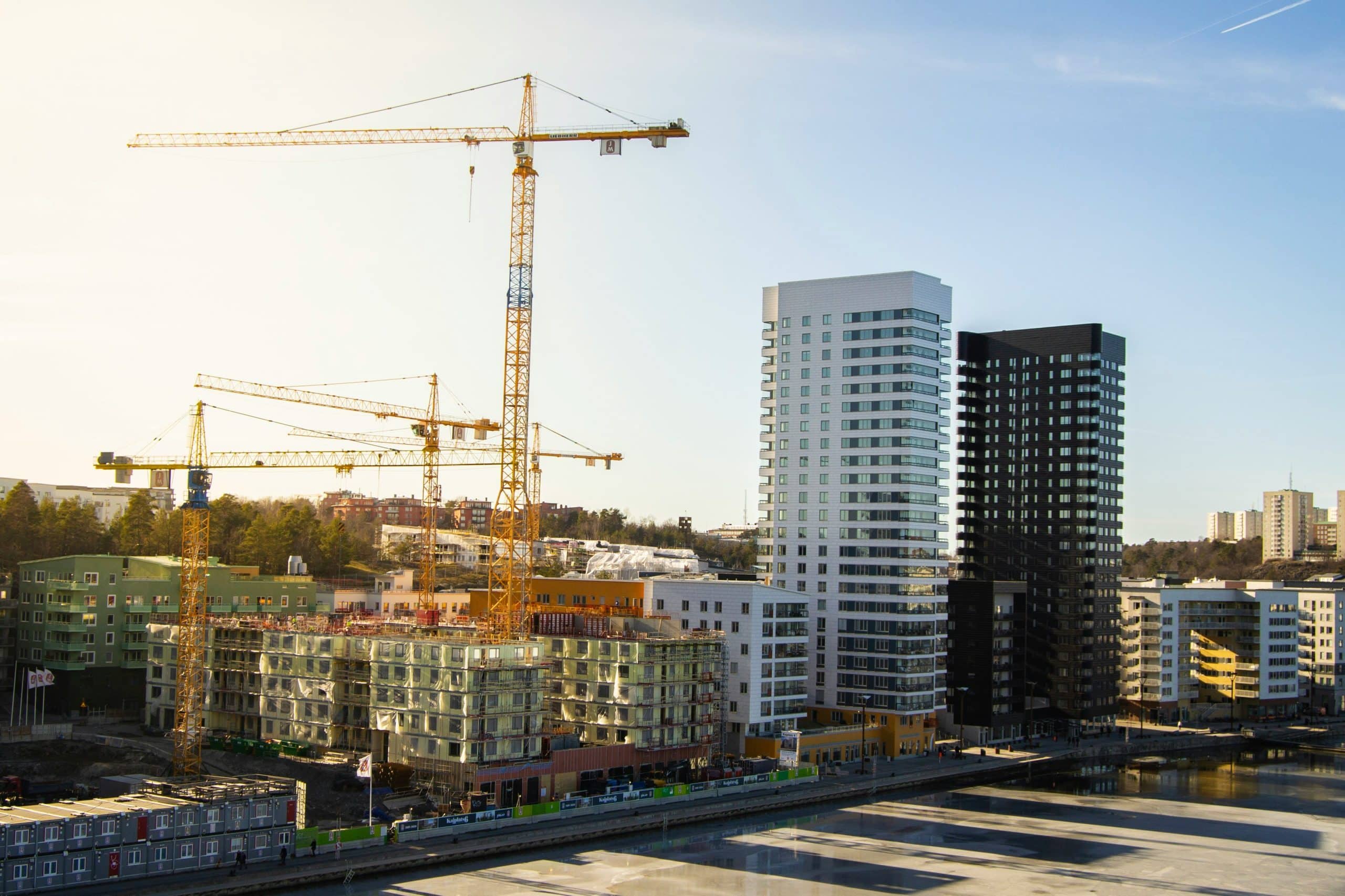 Bostadsbygge i Stockholm