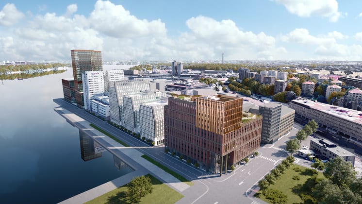 Arkitektoniskt imponerande design av Portalen