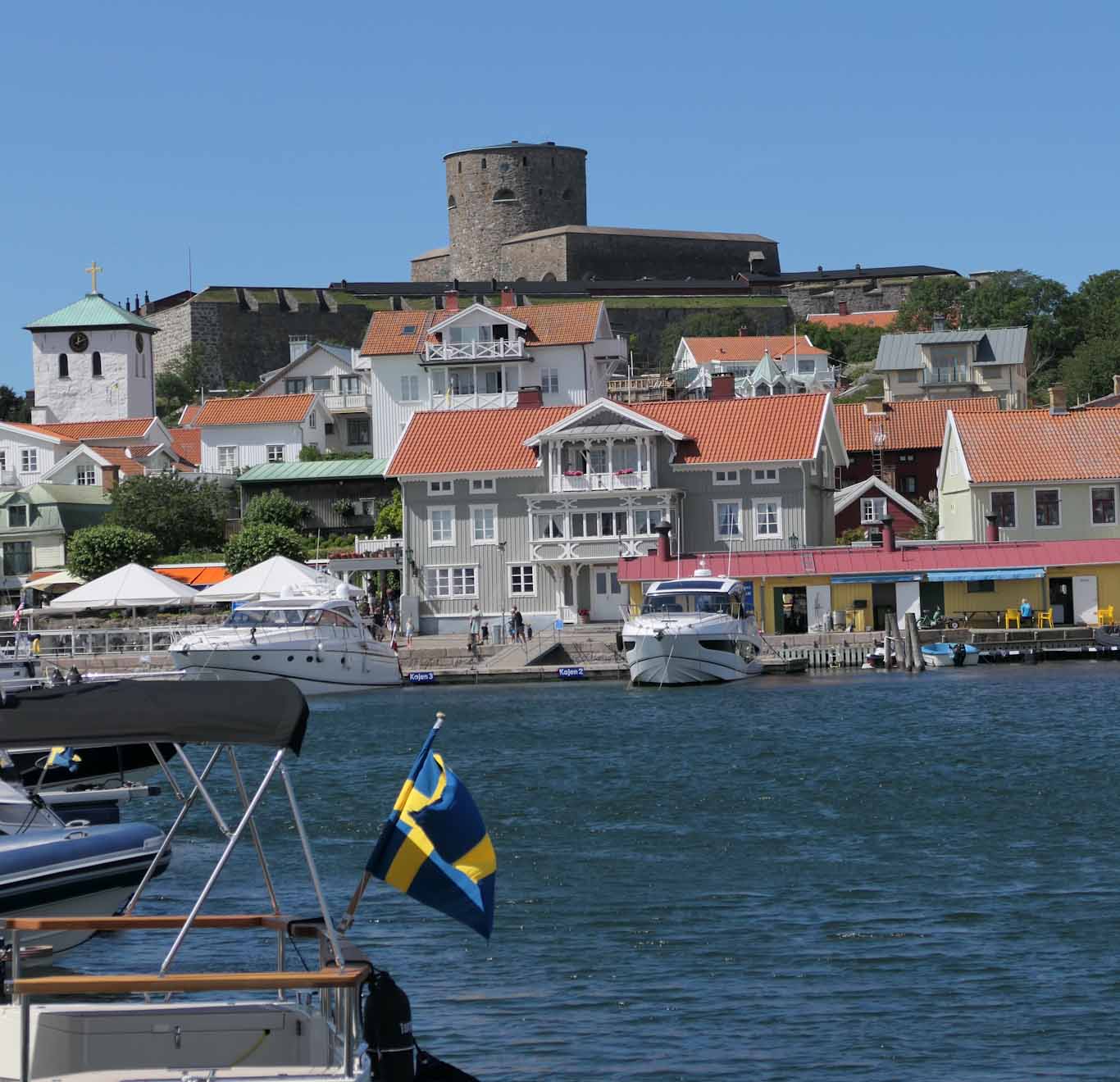 Sommar-Marstrand-Carlstens-fästning-Göteborg