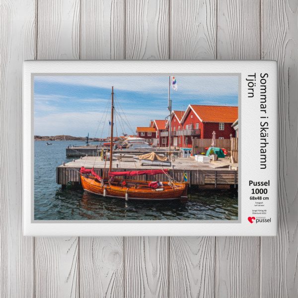 Sommar i Skärhamn, Tjörn<br>Pussel 1000 bitar