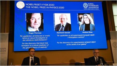 Photo of نوبل الفيزياء لثلاثة خبراء في مجال “الثقوب السوداء”