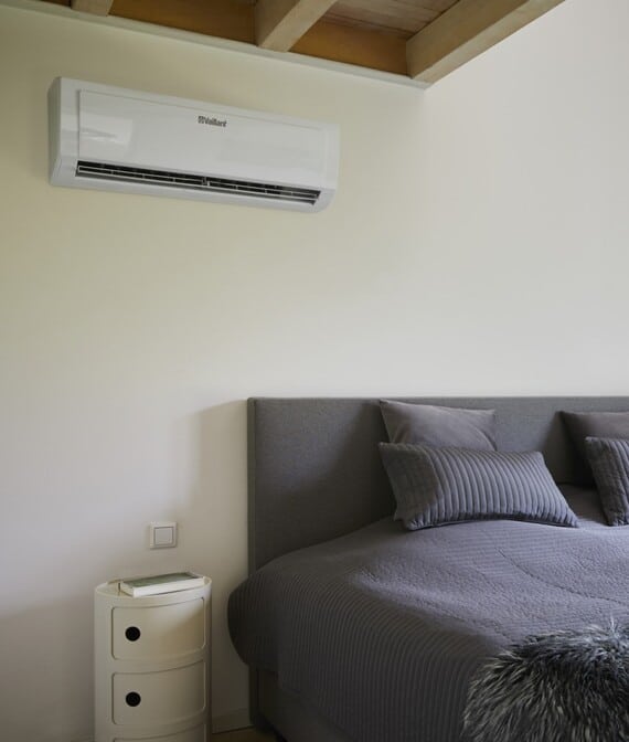 De nya miljövänliga Vaillant climaVAIR VAI8065WN luft/luft värmepumpar kombinerar flexibilitet och effektivitet för maximal komfort.