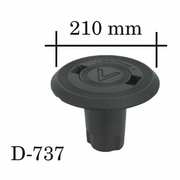 Teleskopisk spindelförlängare S-1850 & betäckning S-1830