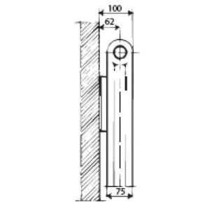 REX Höjd: 430 mm Antal sektioner: 26 Bredd (mm): 780