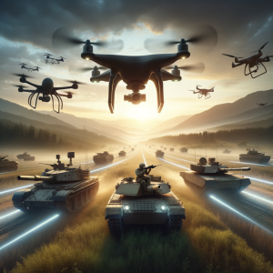 Read more about the article Unleashing Power: Modern Warfare’s Transformation with Drones and Tanks