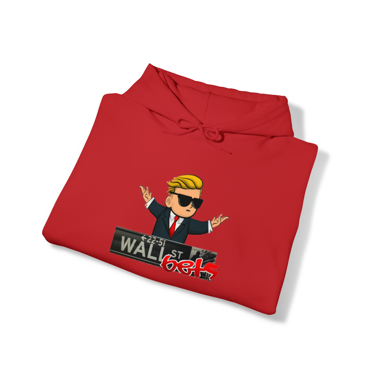 Wally Hoodie (wallstreetsbets) finns i flera färger. Unisex - Bild 50