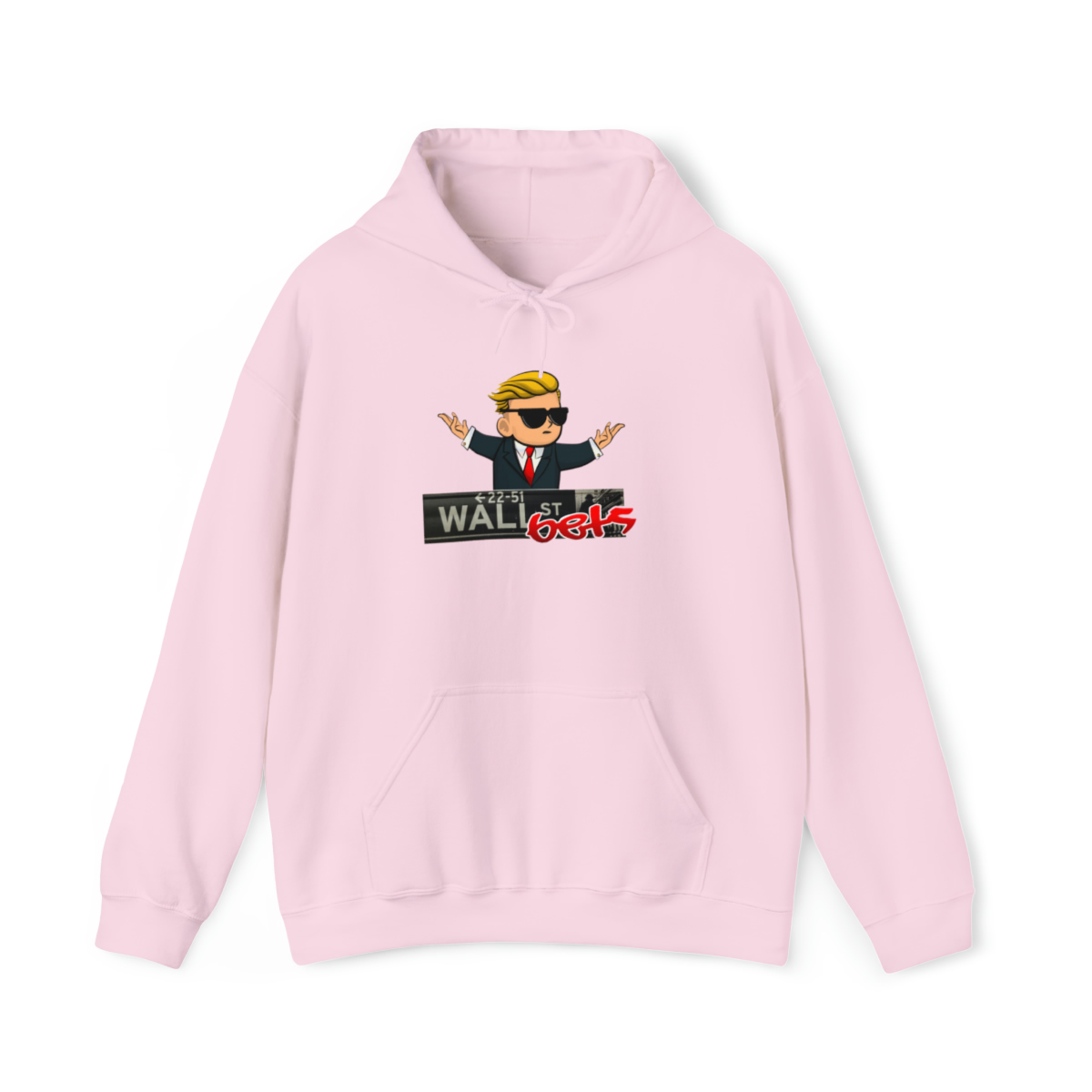 Wally Hoodie (wallstreetsbets) finns i flera färger. Unisex - Bild 38