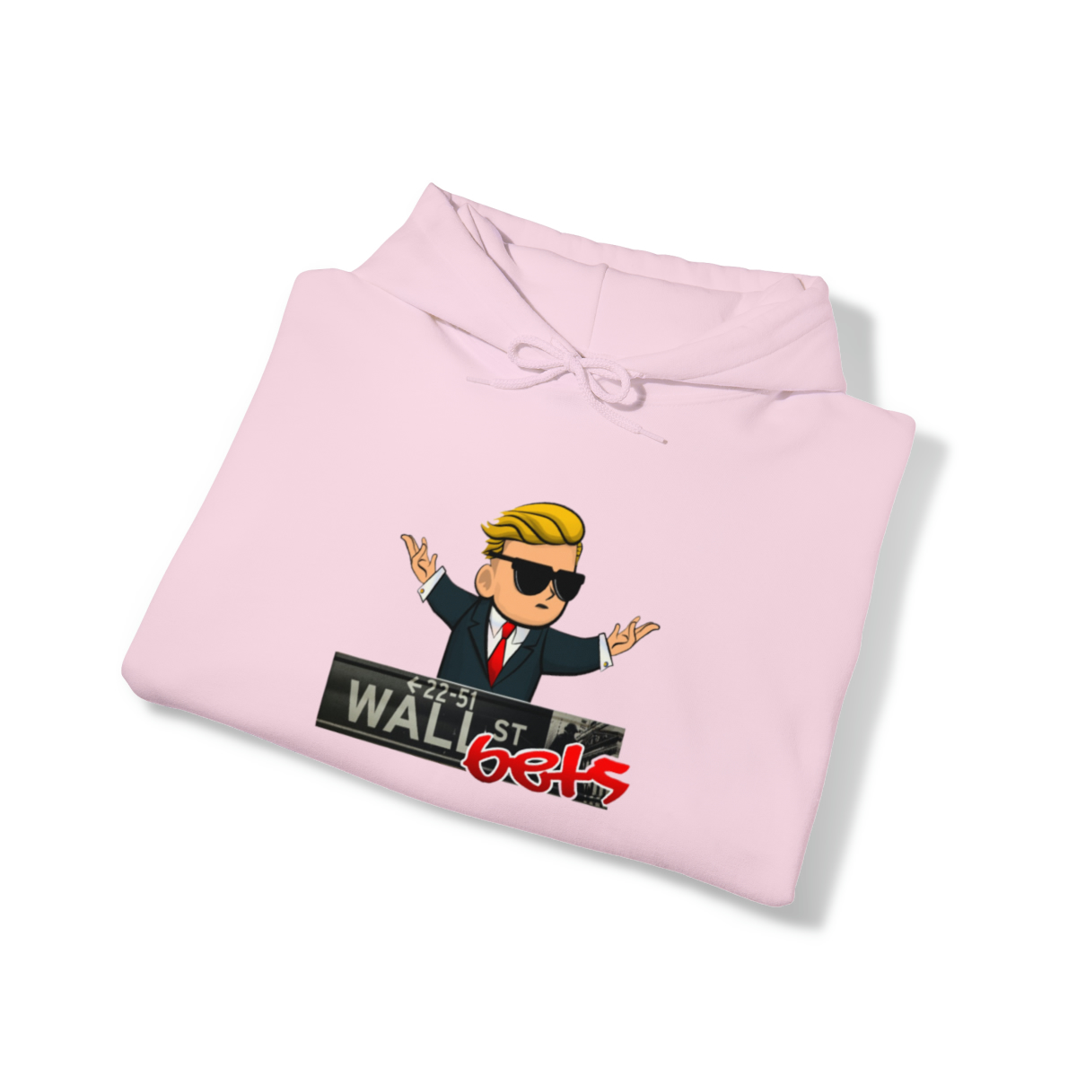 Wally Hoodie (wallstreetsbets) finns i flera färger. Unisex - Bild 41