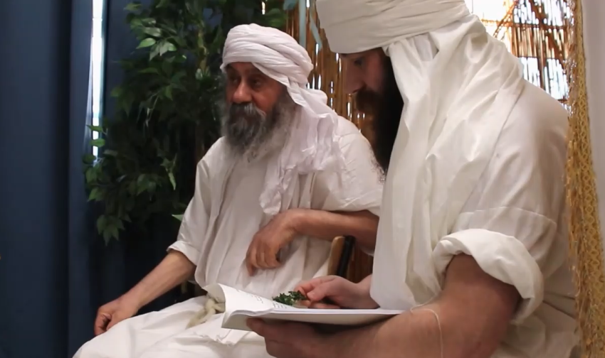  بالفيديو: مالمو تشهد طراسة رجل الدين المندائي عمر أسعد غريب