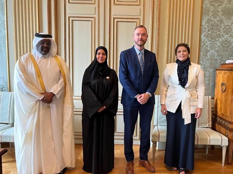  وفد قطري في زيارة رسمية للسويد
