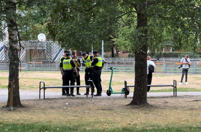  الشرطة السويدية تطلق النار على رجل مسلح