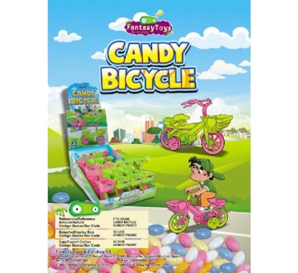 CANDY BICYCLE 8 PCS