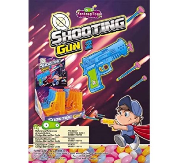 SHOOTING GUN 2 12 PCS