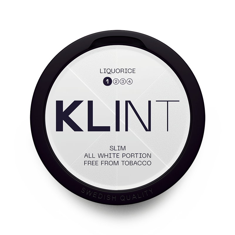 KLINT LIQUORICE #1 SLIM 4mg