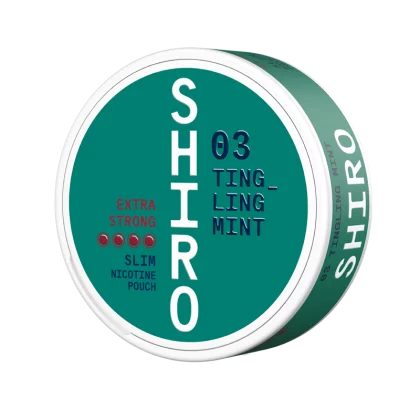 Shiro 03 Tingling Mint Extra Strong Slim