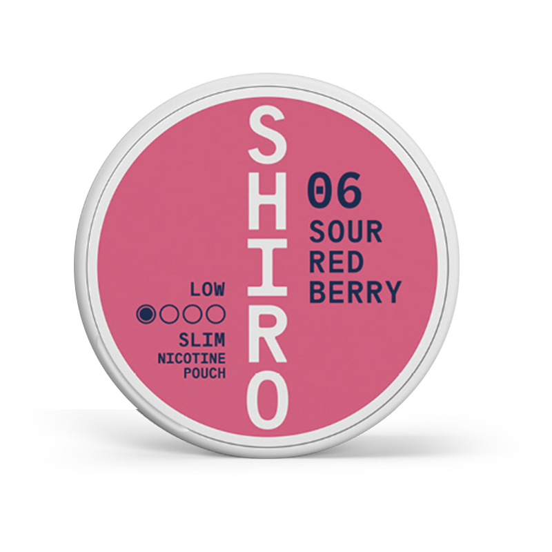 Shiro #06 Sour Red Berry 4mg