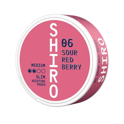 Shiro 06 Sour Red Berry Medium Slim All White