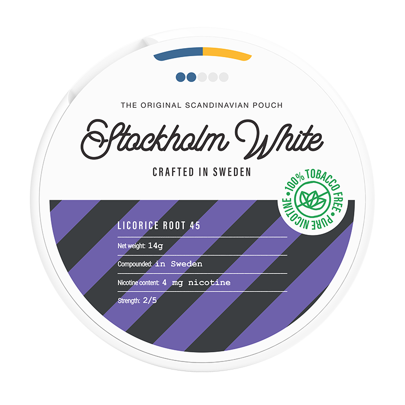 Stockholm White Licorice Root 4mg