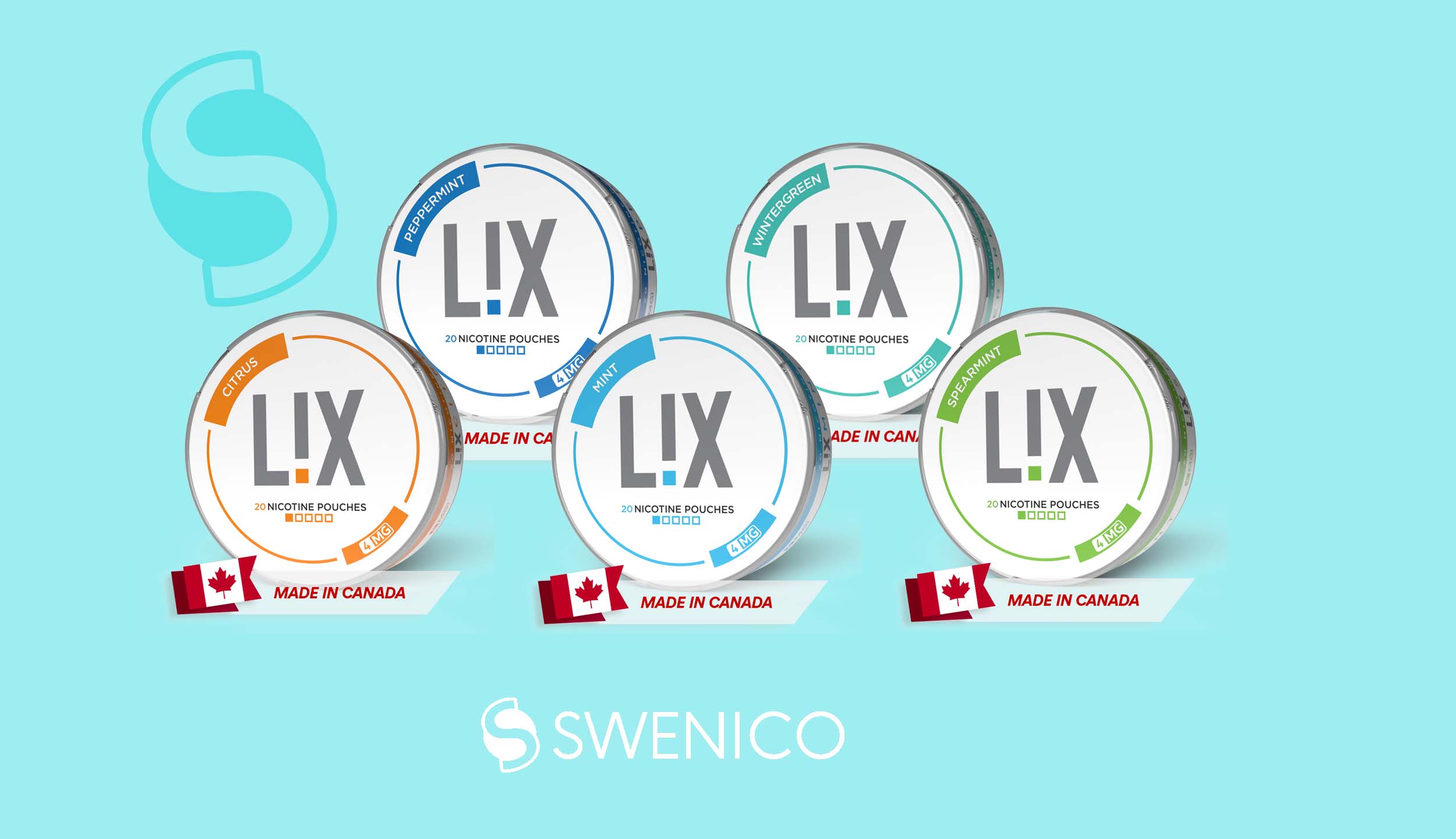 L!X Nicotine Pouches – Made in Canada