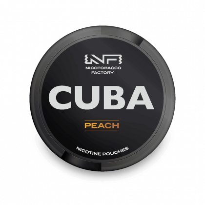 Cuba Black Peach All White Snus