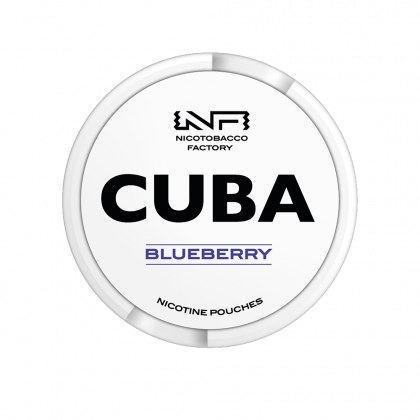 Cuba White Blueberry All White Snus