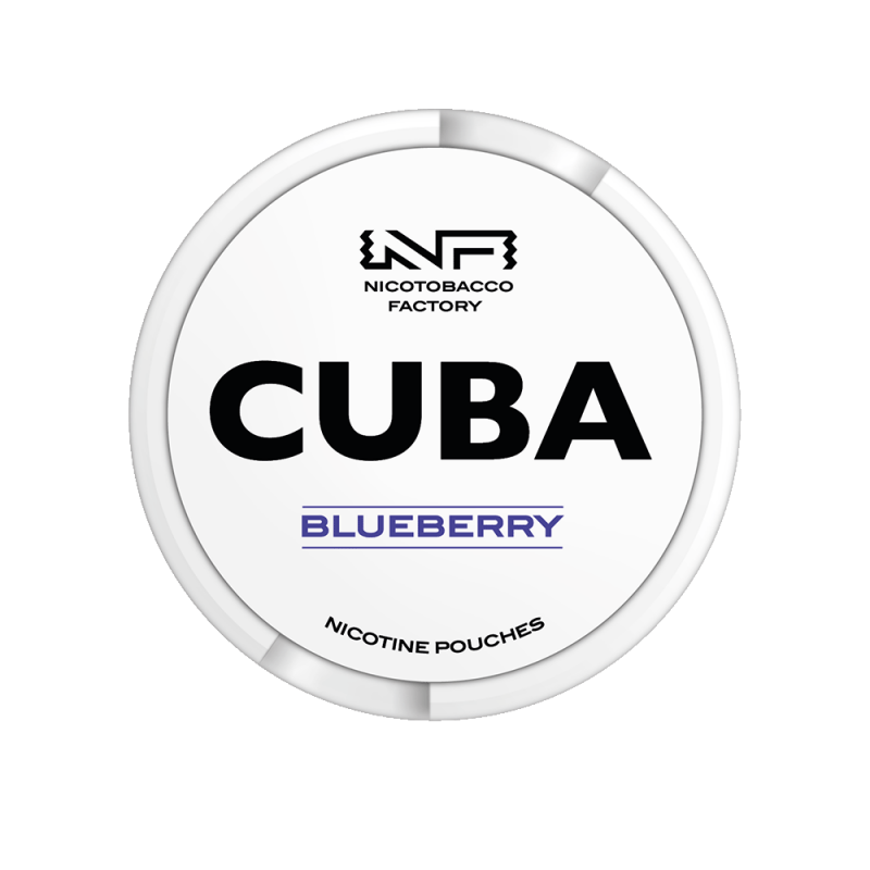 Cuba White Blueberry All White Snus