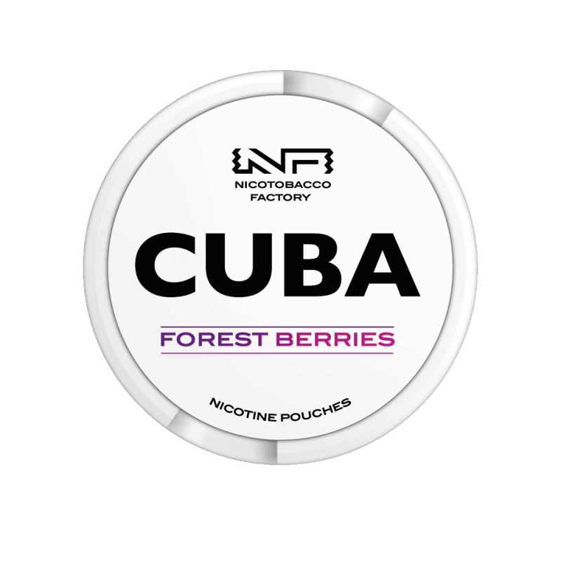 Cuba White Forest Berries All White Snus