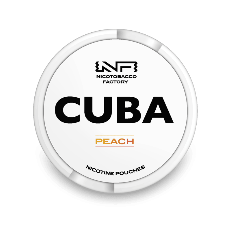 Cuba White Peach All White Snus