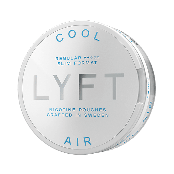 LYFT Cool Air Slim All White Snus