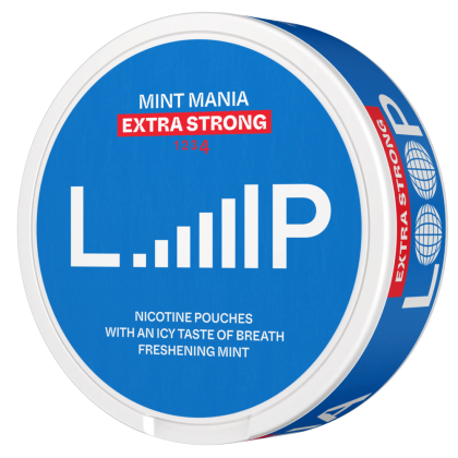 LOOP Mint Mania Slim Extra Strong All White Snus