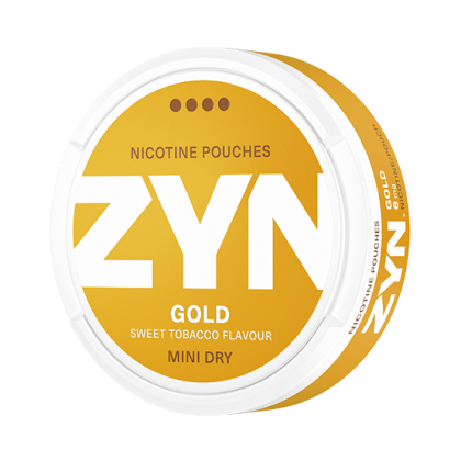 ZYN Gold Mini Dry Extra Strong All White Snus