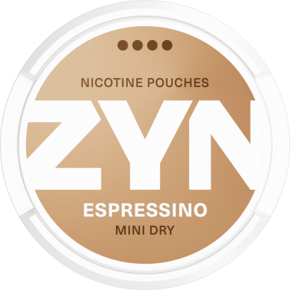 ZYN Espressino Mini Dry Extra Strong 6mg All White Snus