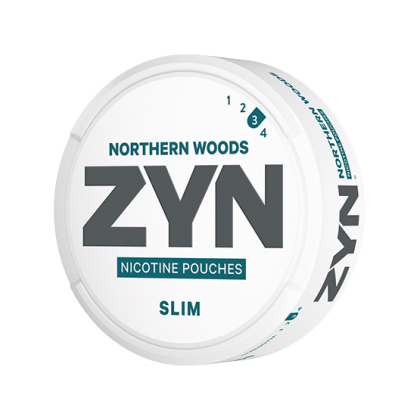 ZYN Northern Woods Slim Strong All White Snus