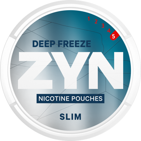 ZYN Deep Freeze Slim Extra Strong All White Snus