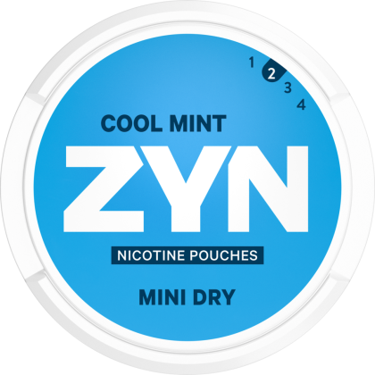 ZYN Cool Mint 3mg Mini All White Snus