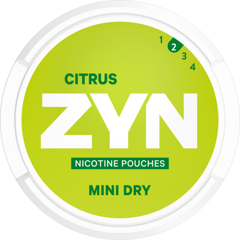 ZYN Citrus 3mg Mini All White Snus